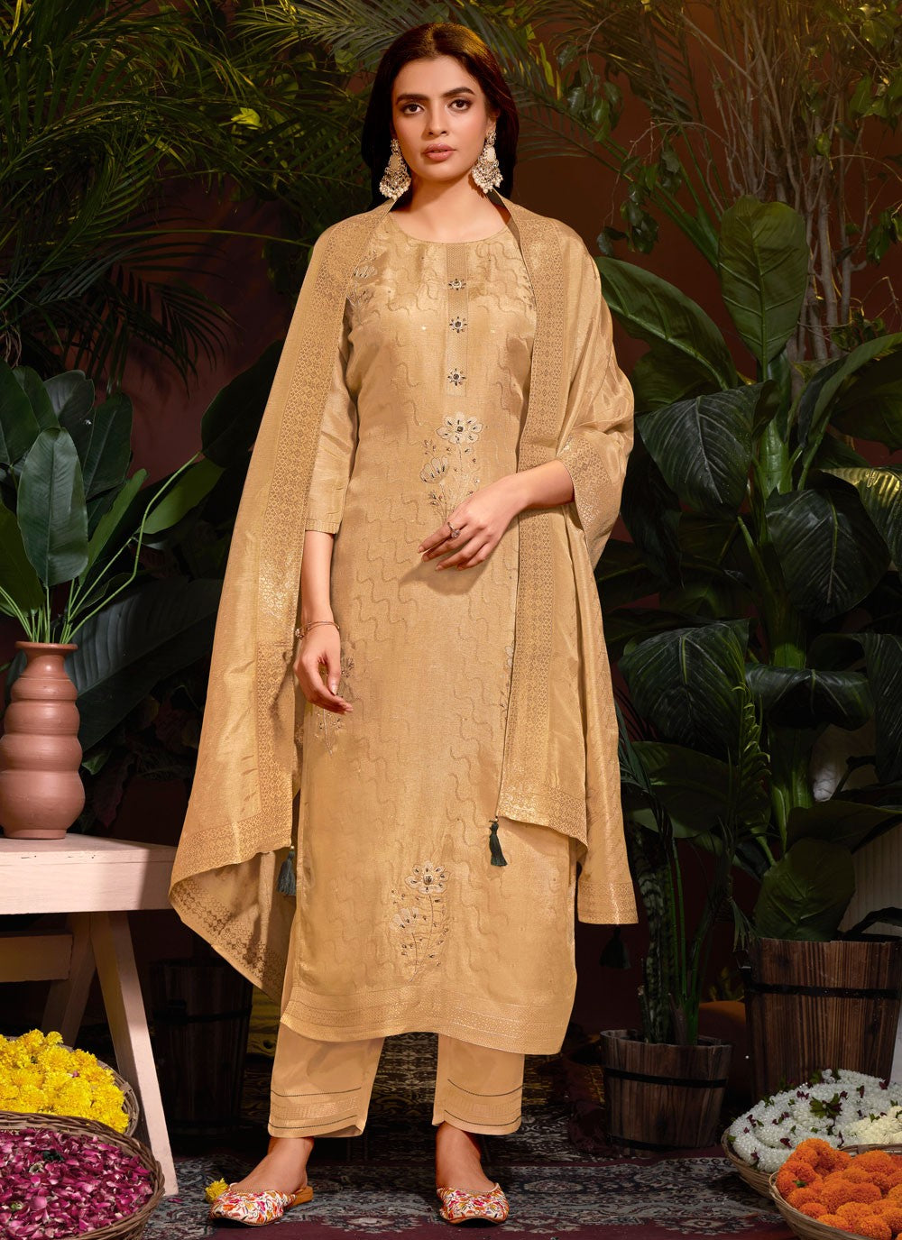 Viscose Salwar Suit - T2747