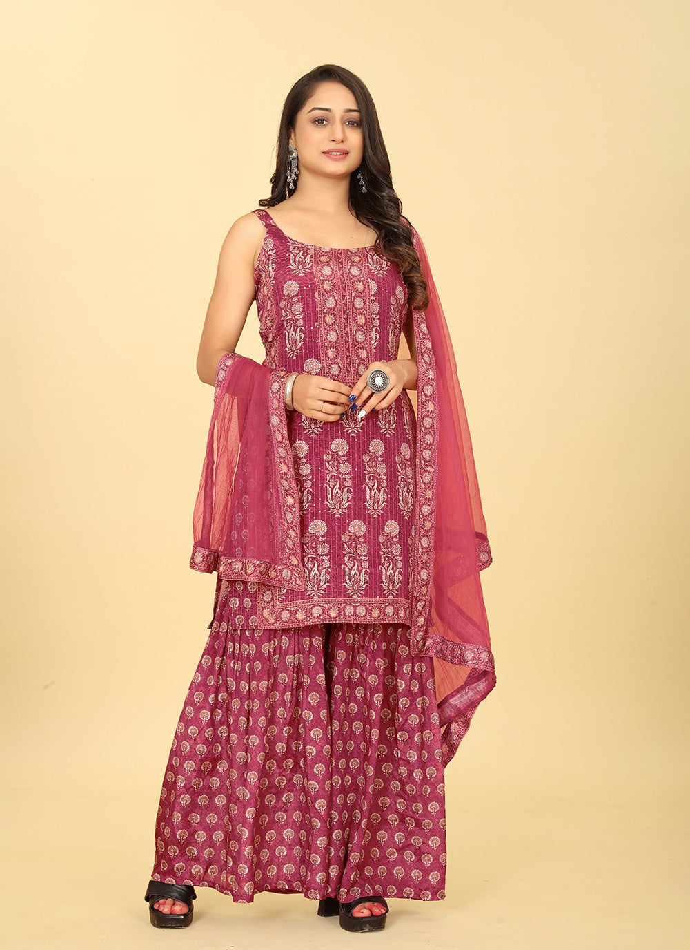 Chinon, Viscose Salwar Suit - T2714