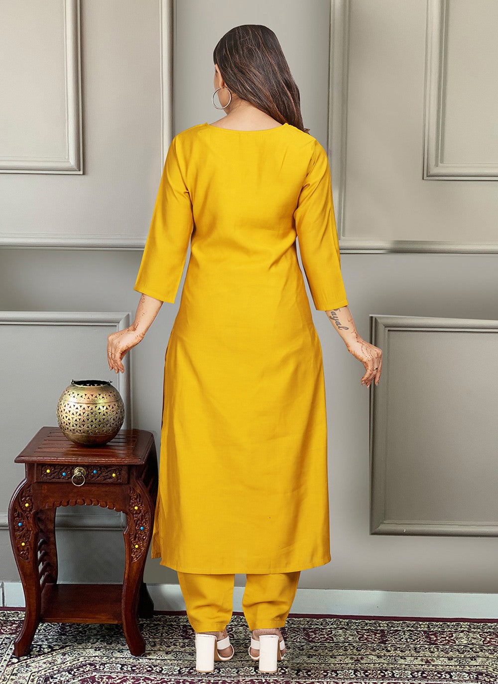 Viscose Salwar Suit - T4066