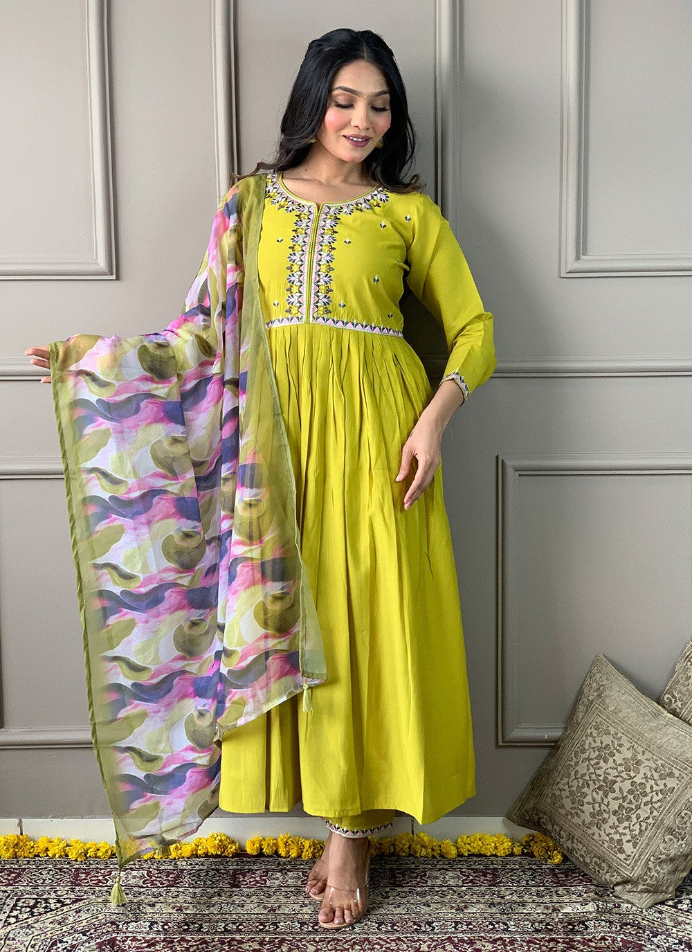 Cotton Salwar Suit - T3590