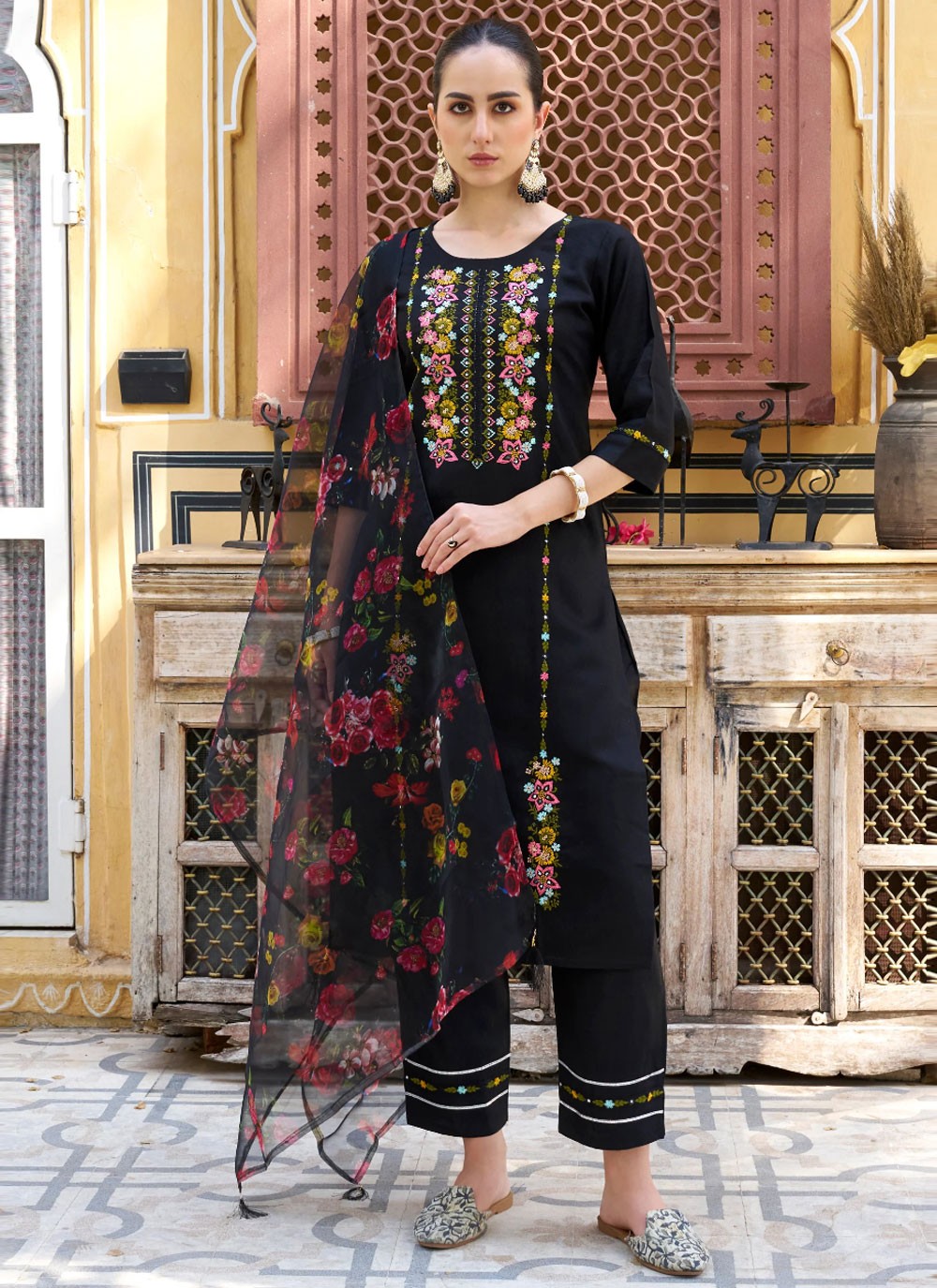 Rayon, Viscose Salwar Suit - T2791