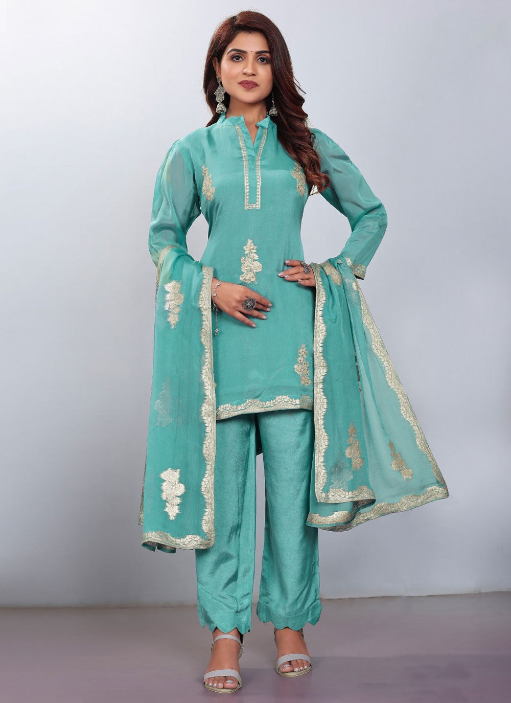 Viscose Salwar Suit - T2099