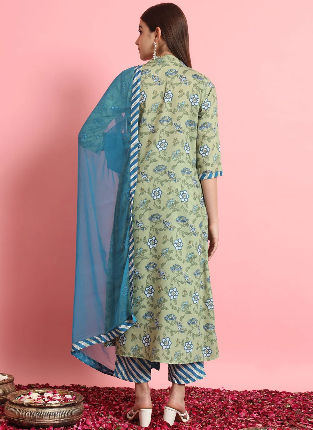 Rayon, Viscose Salwar Suit - T2326