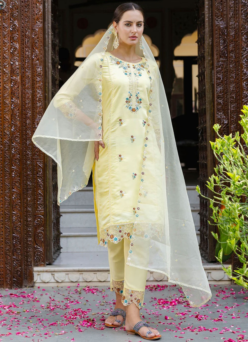 Viscose Salwar Suit - T3388