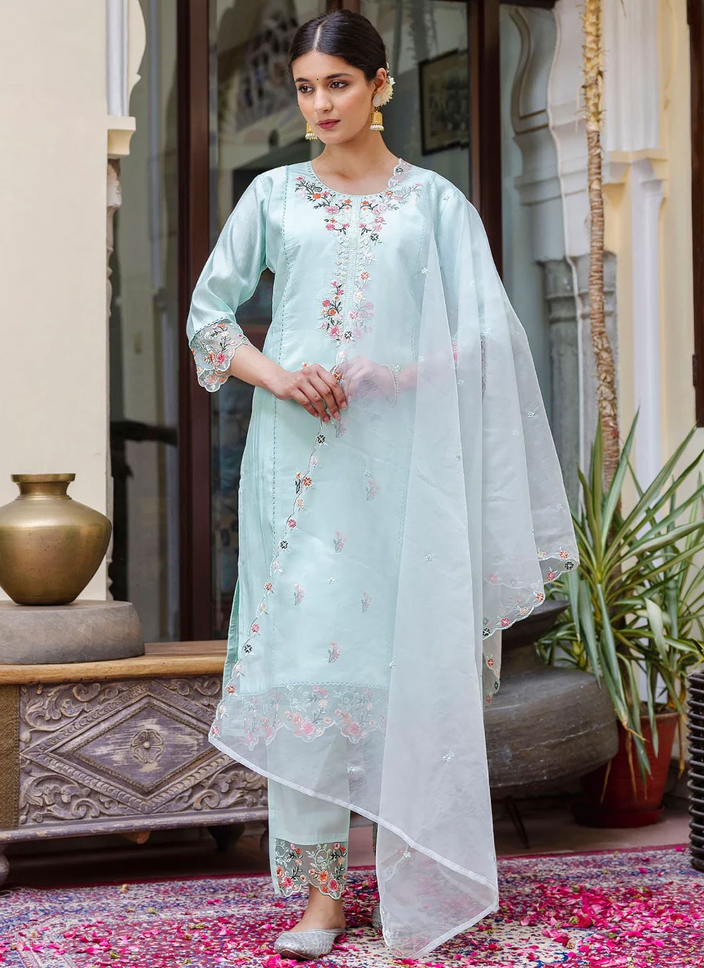 Viscose Salwar Suit - T3394