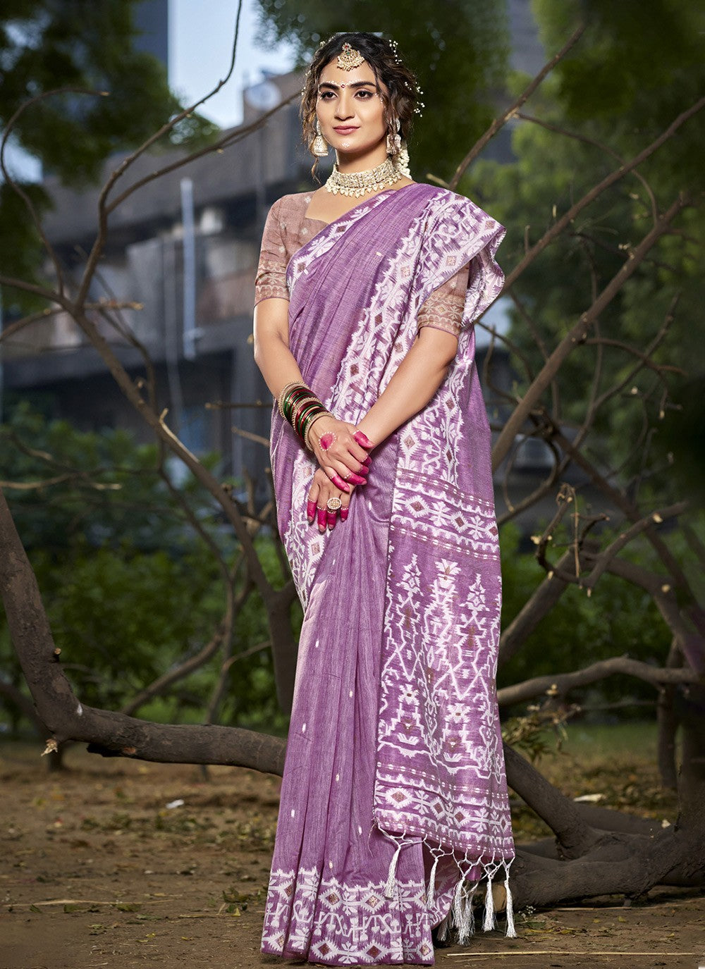 Contemporary Weaving Zari Cotton Saree - S9958