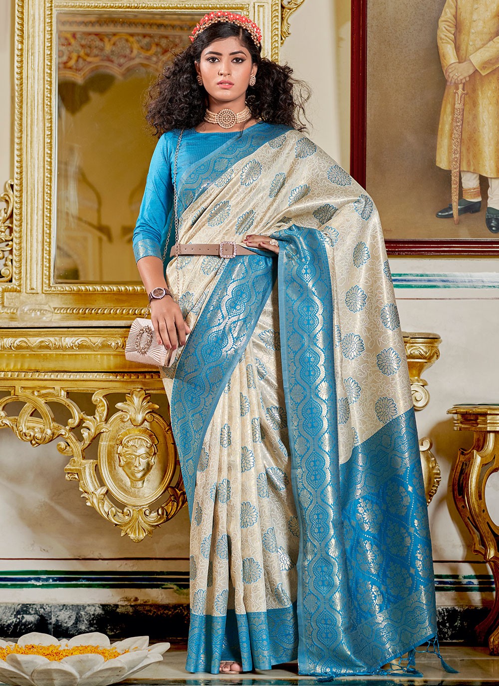 Saree Weaving Zari Banarasi Silk Saree - S2518