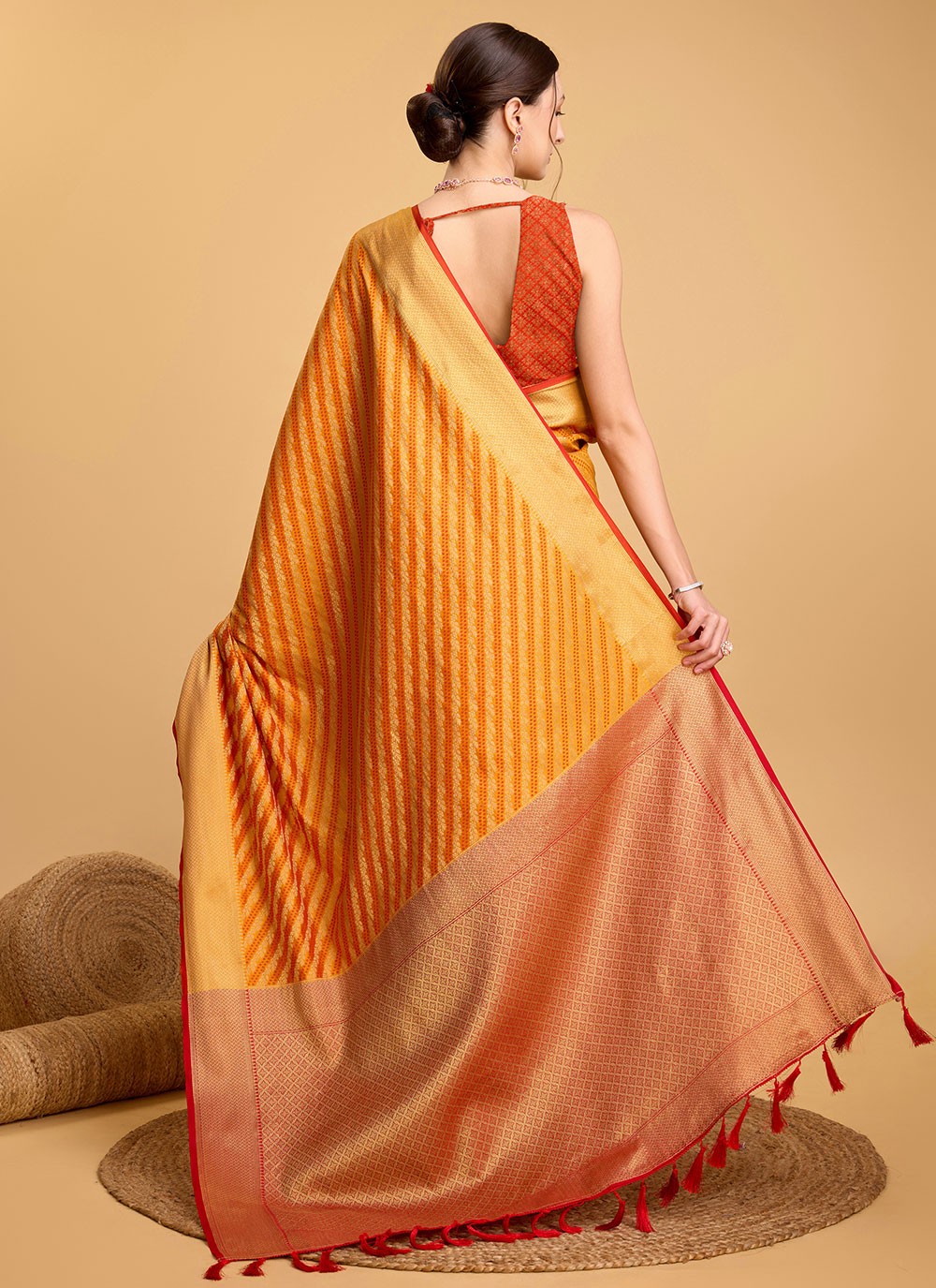 Classic Jacquard Work Patola Silk Saree - S5648