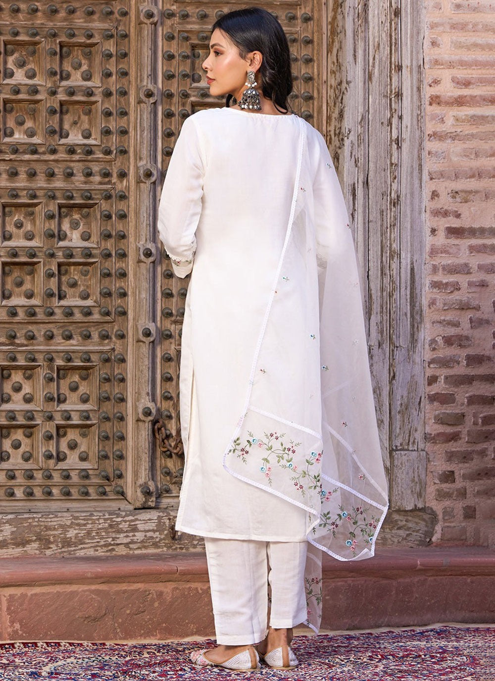 Chanderi , Viscose Salwar Suit - T1752