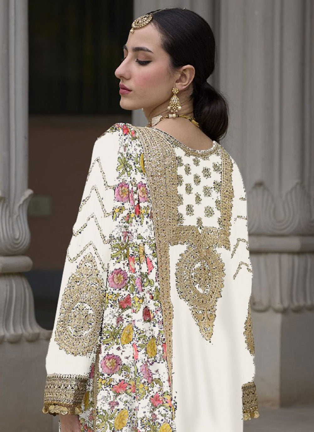 Chinon Salwar Suit - T3121