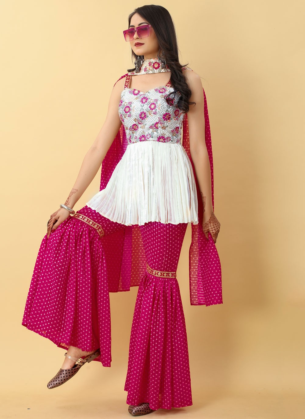 Georgette Salwar Suit - T3784