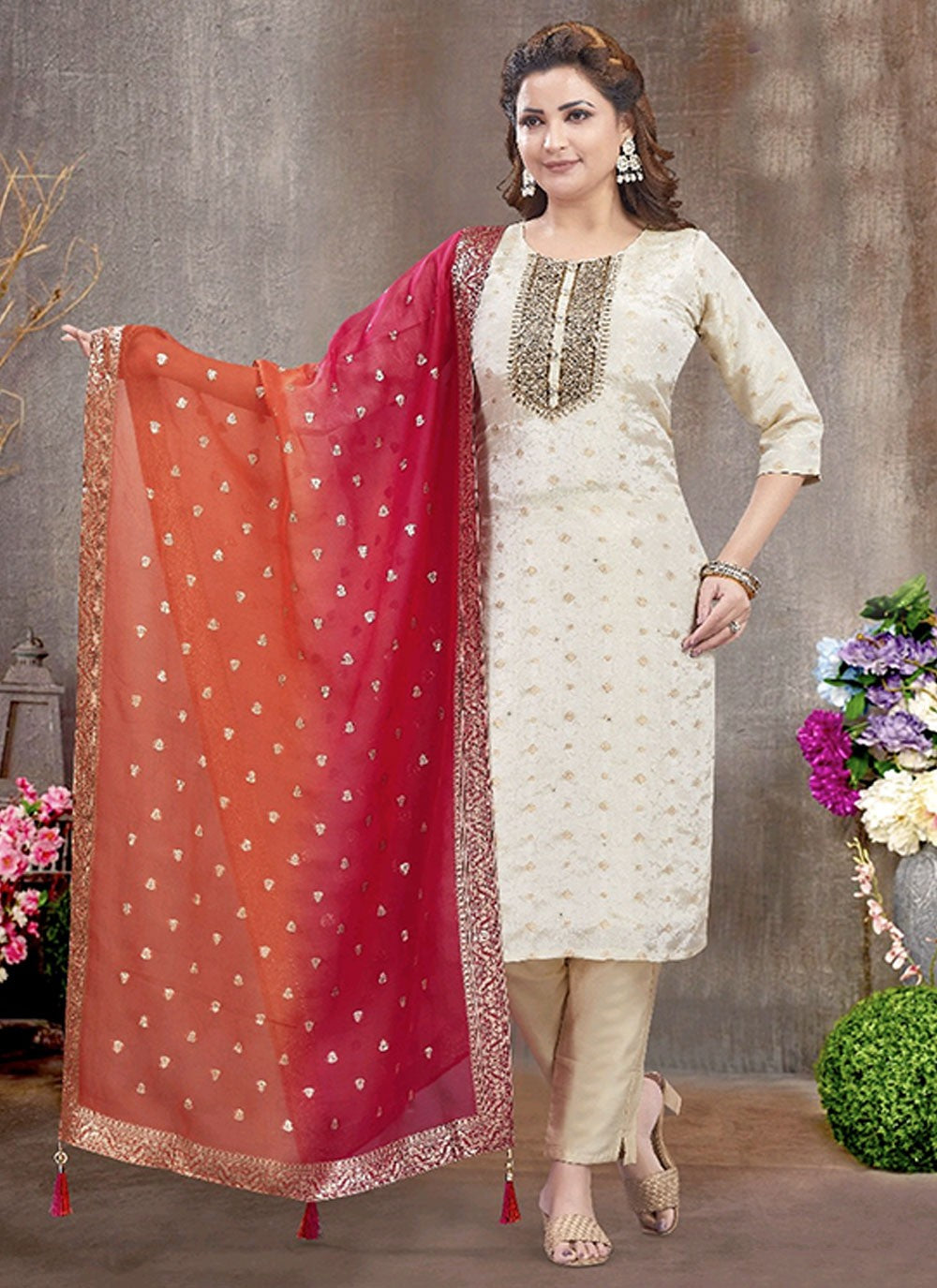 Georgette Salwar Suit - T2925