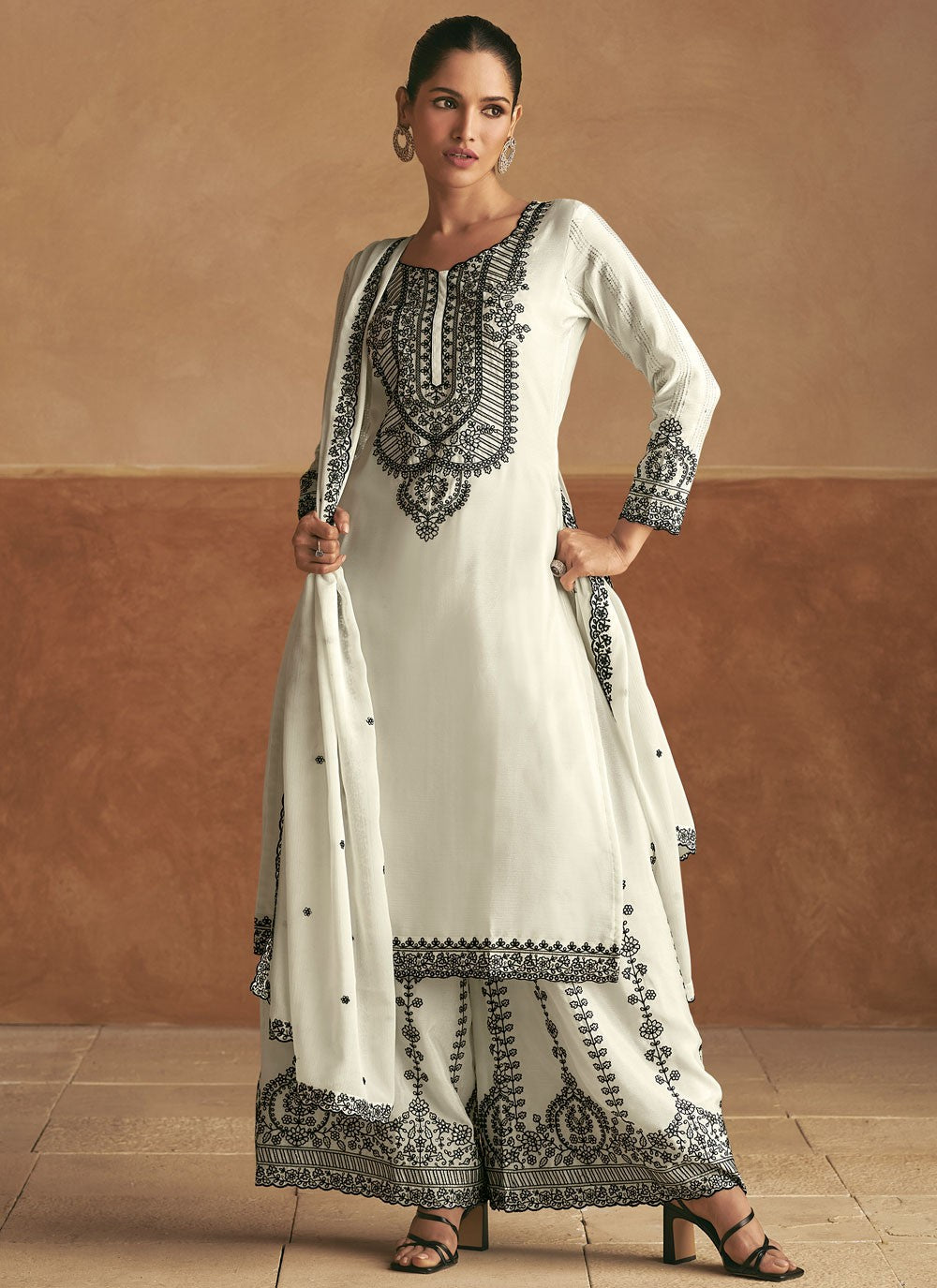 Chinon Salwar Suit - T3860