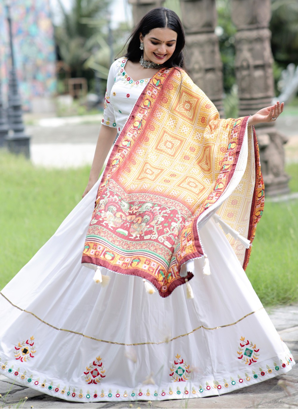 Mirror Rayon A - Line Lehenga - L1128