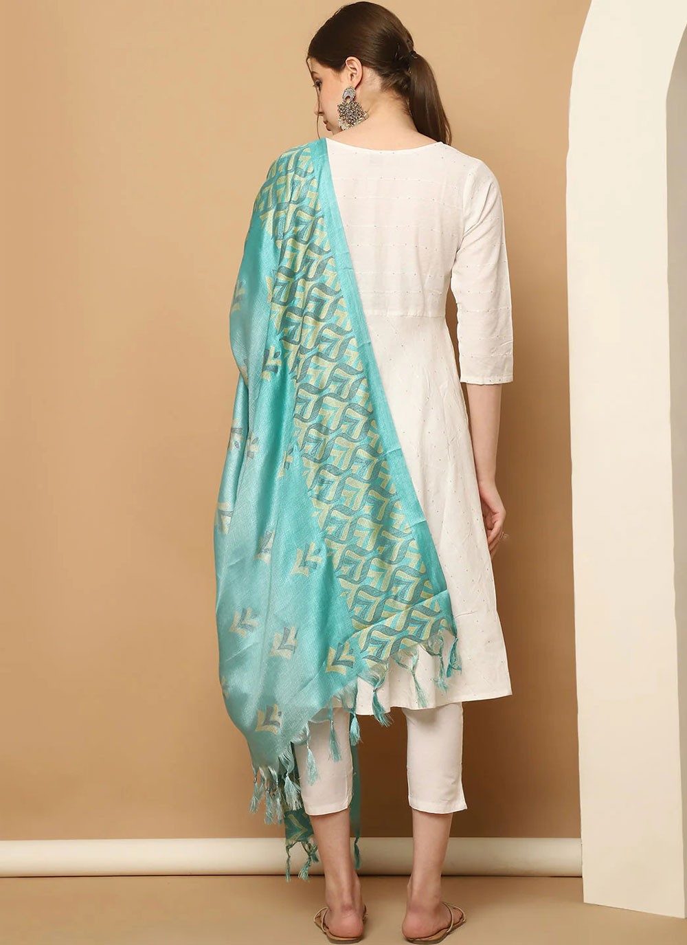 Blended Cotton Salwar Suit - T3972