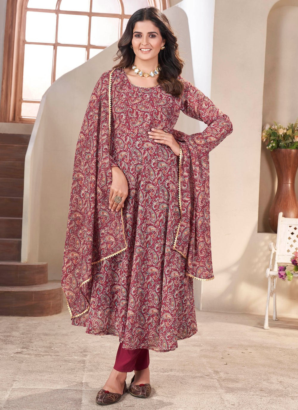 Georgette Salwar Suit - T3136