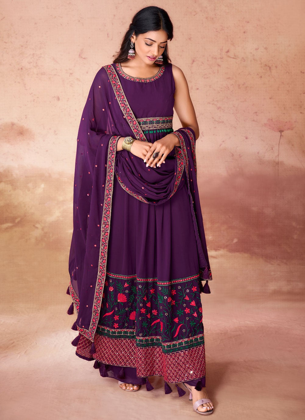 Georgette Salwar Suit - T2828