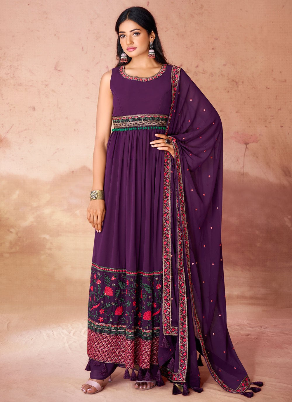 Georgette Salwar Suit - T2828