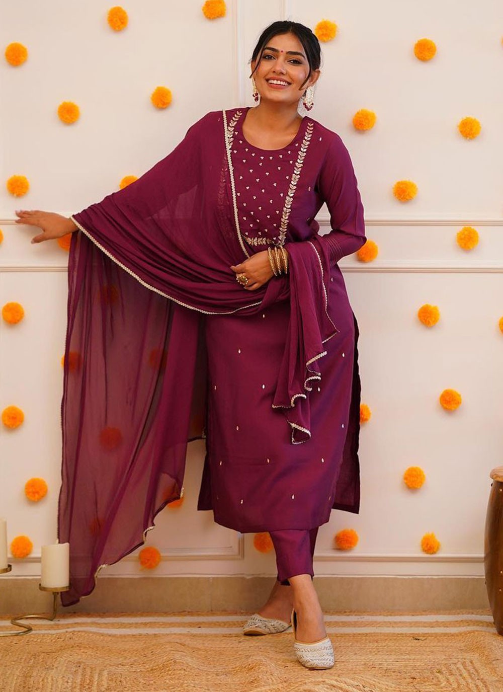 Rayon Salwar Suit - T1811