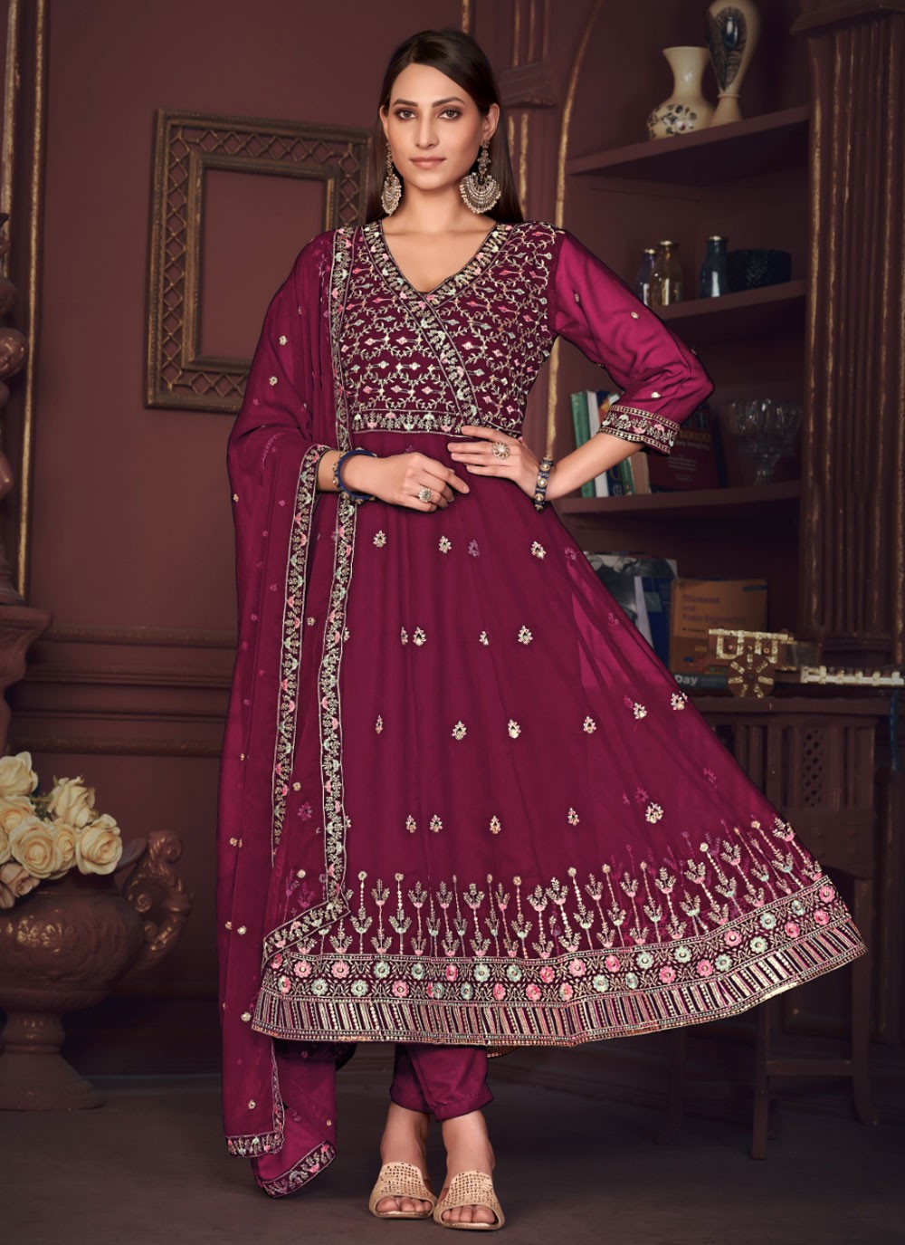 Georgette Salwar Suit - T2258