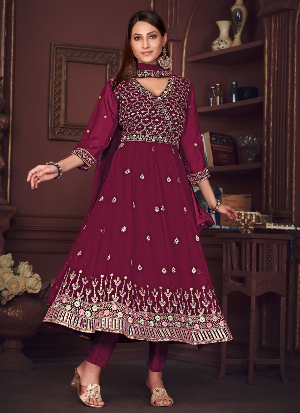 Georgette Salwar Suit - T2258