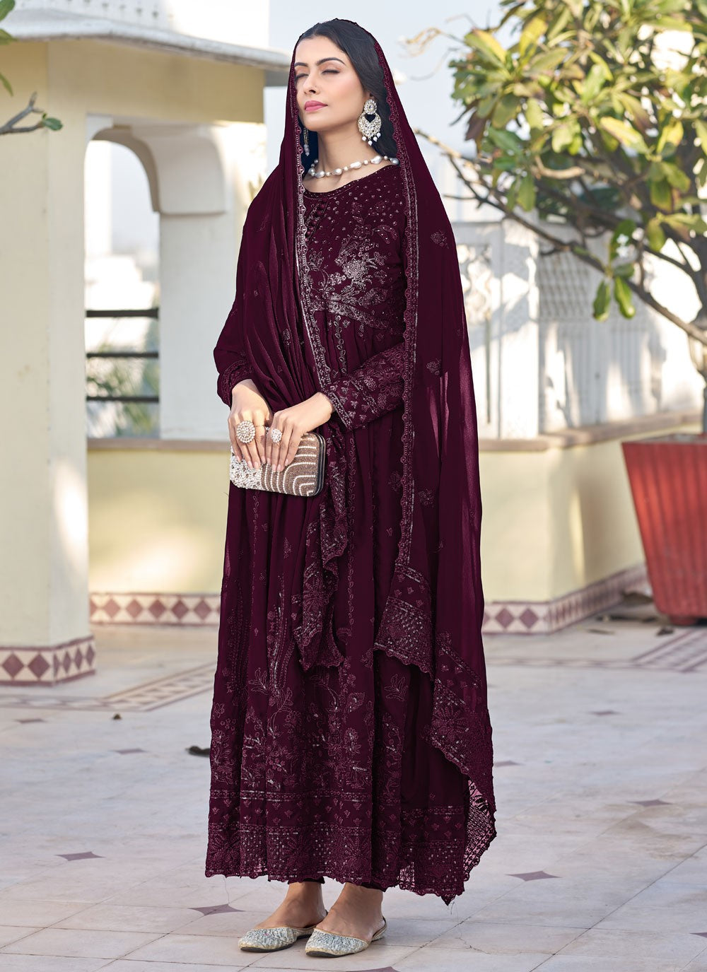 Georgette Salwar Suit - T2340