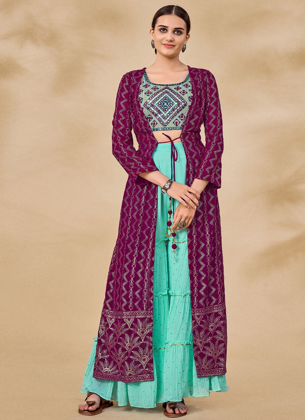 Georgette Salwar Suit - T912