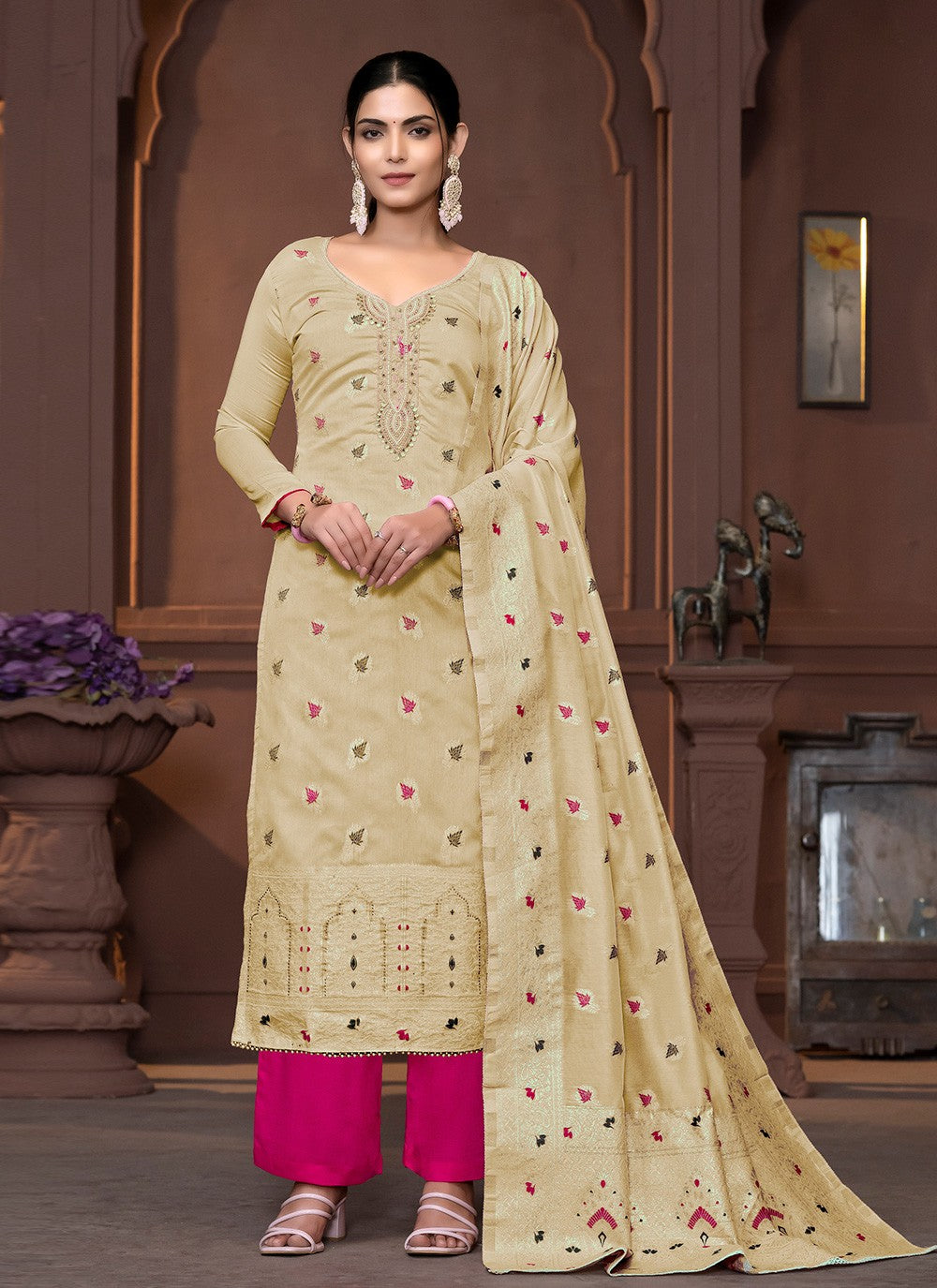 Modal Salwar Suit - T3445