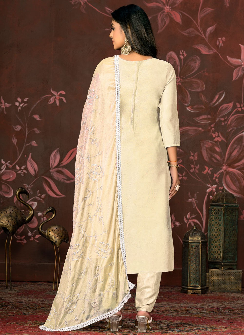 Organza Salwar Suit - T1970