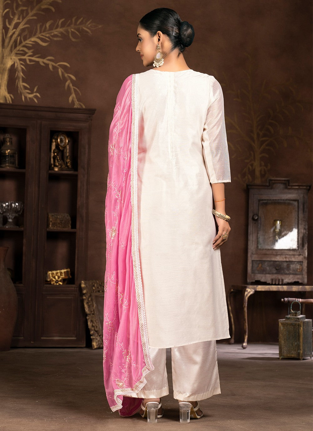 Organza Salwar Suit - T1978