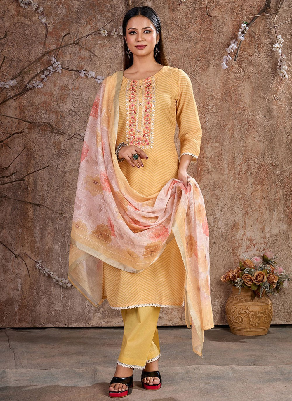 Cotton Salwar Suit - T3241