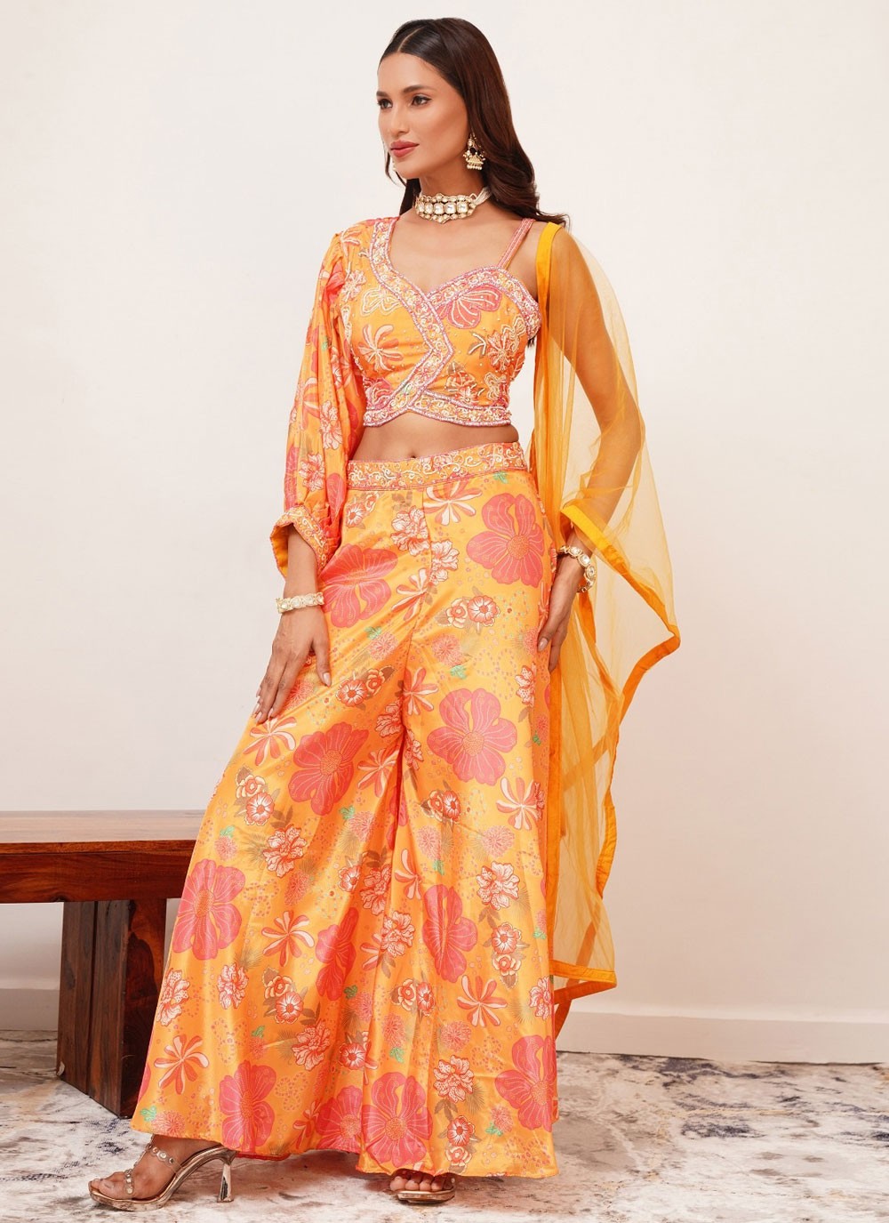 Chinon Salwar Suit - T3665