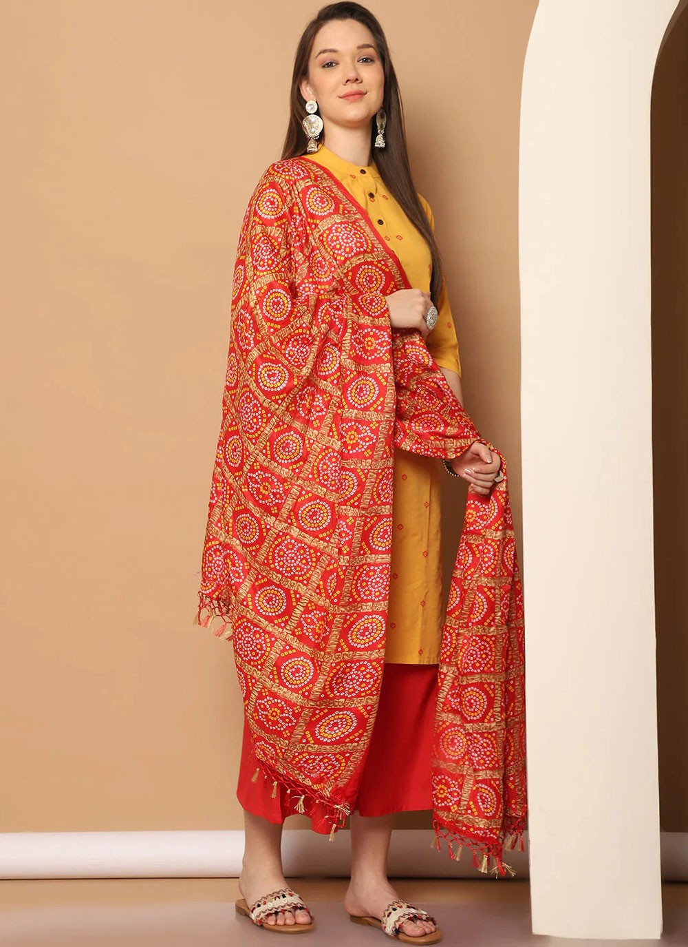 Blended Cotton Salwar Suit - T3972