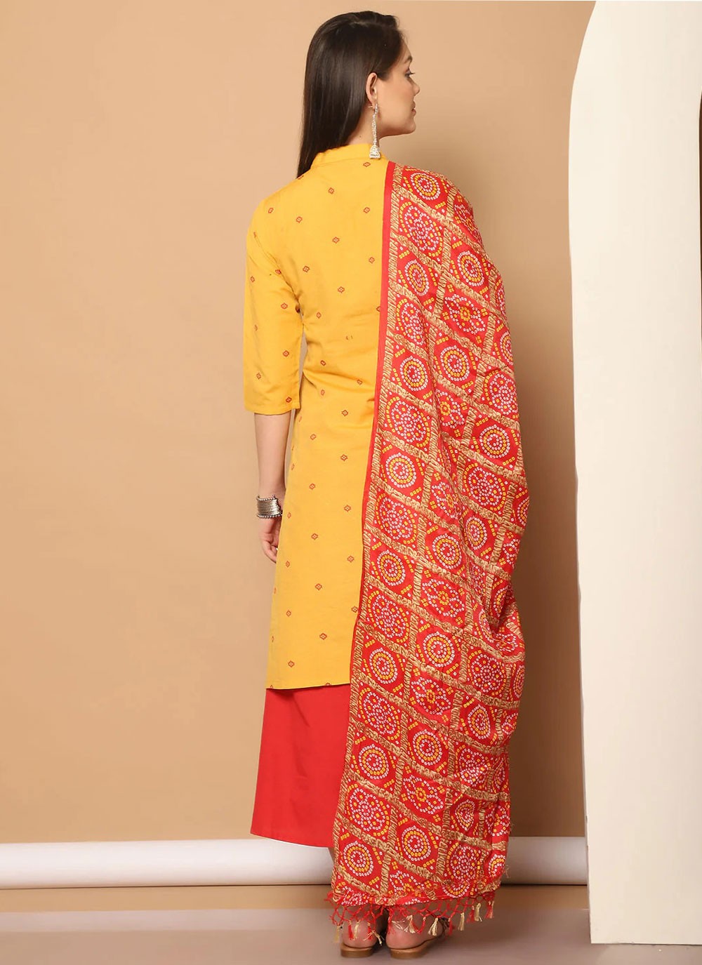 Blended Cotton Salwar Suit - T3972