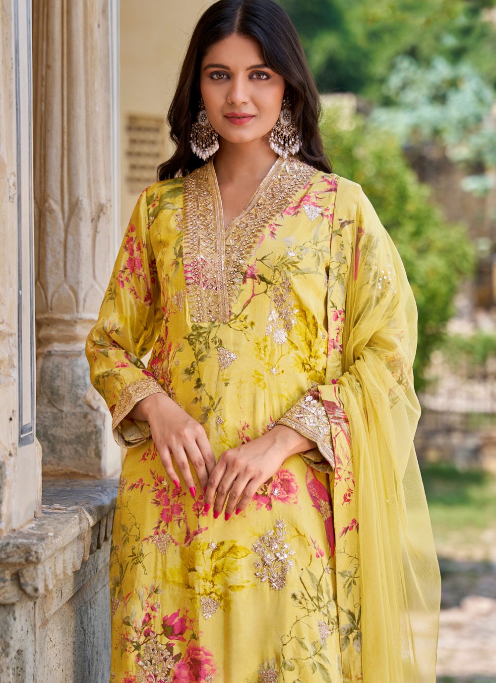 Chinon Salwar Suit - T4164