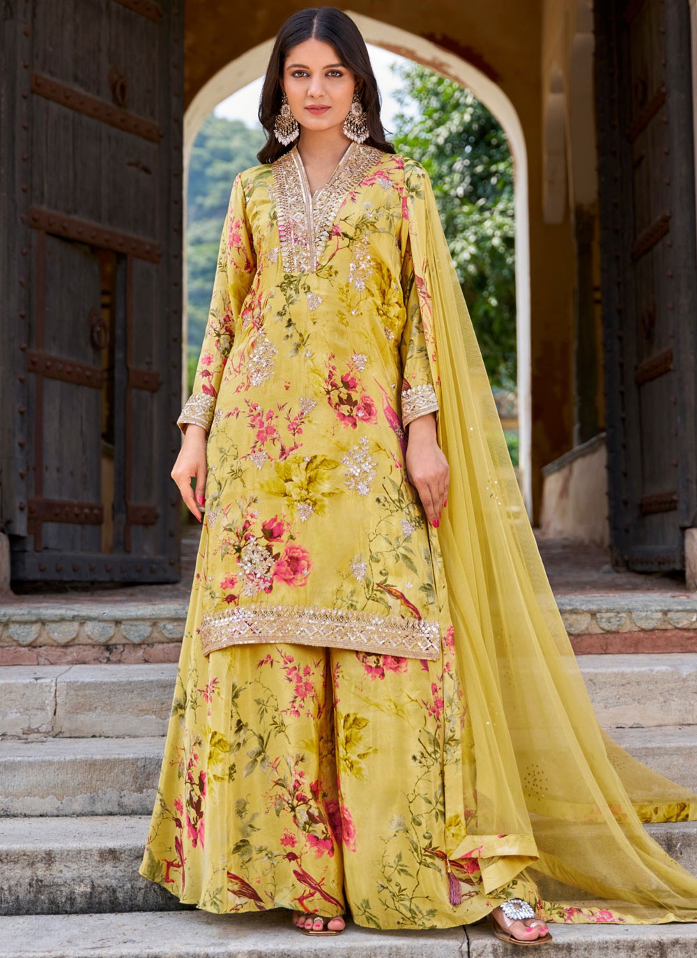 Chinon Salwar Suit - T4164