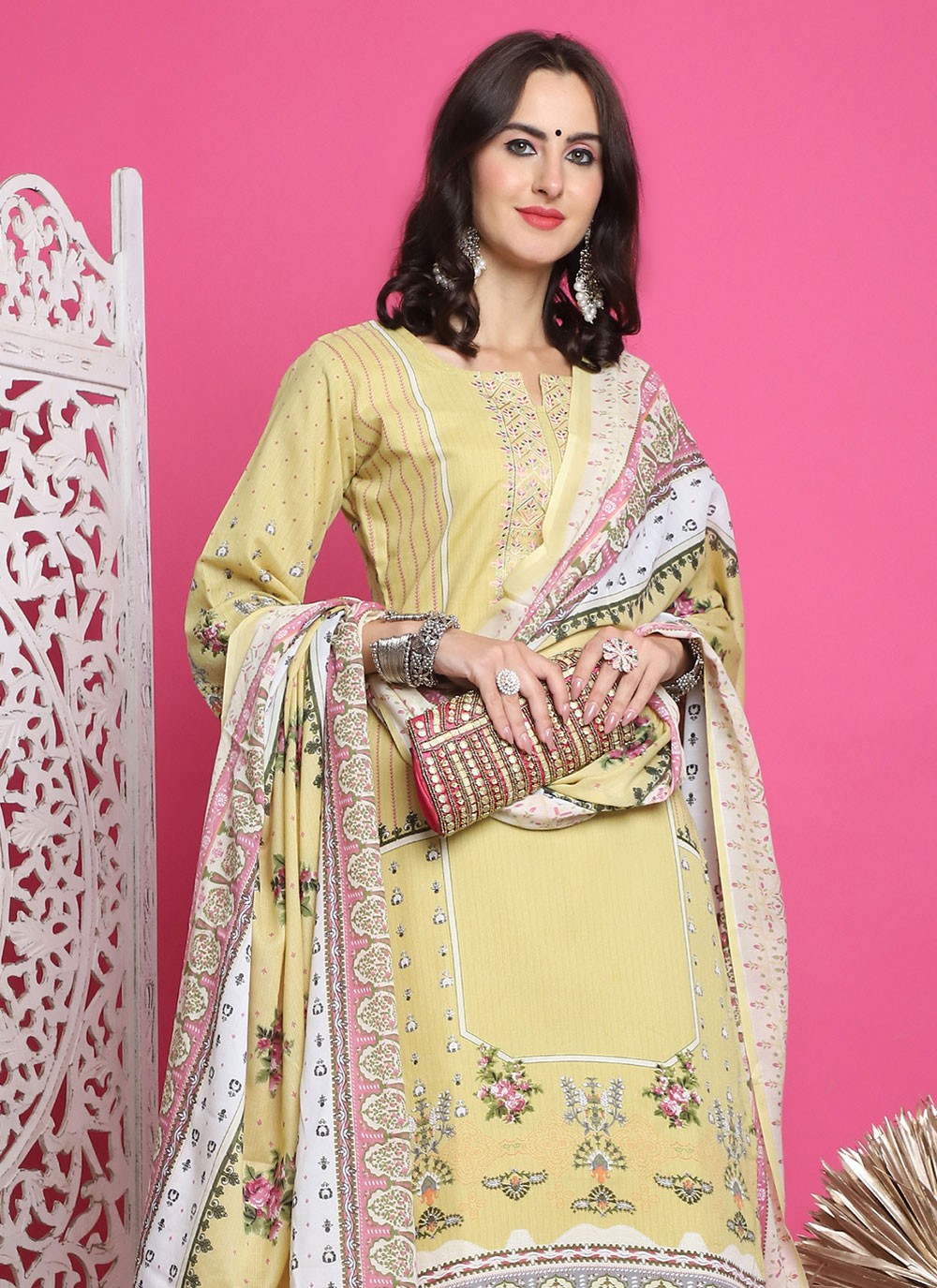 Cotton Salwar Suit - T3169