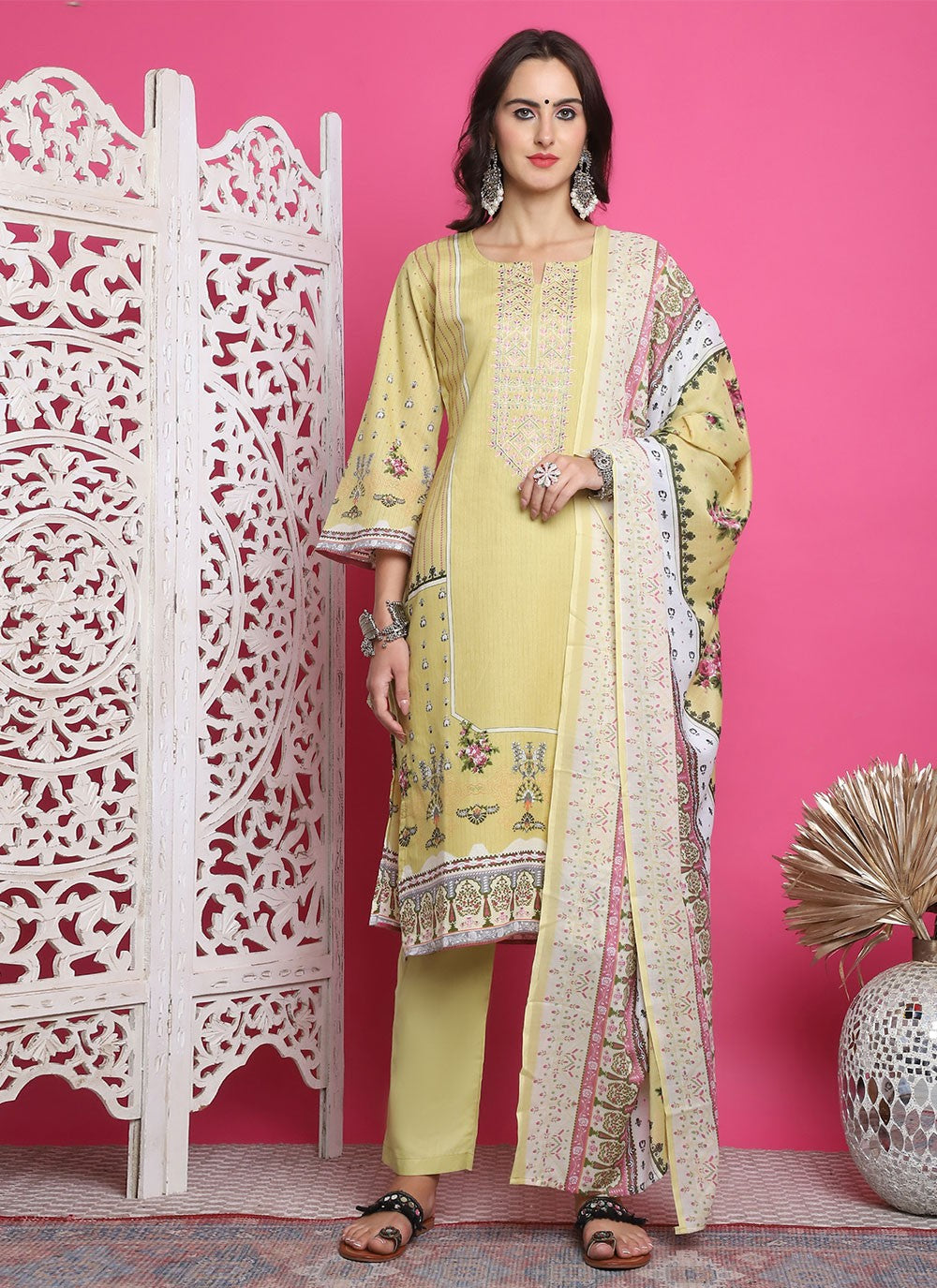 Cotton Salwar Suit - T3169