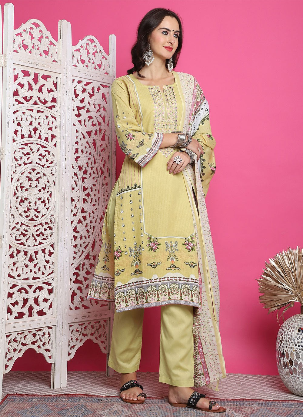 Cotton Salwar Suit - T3169