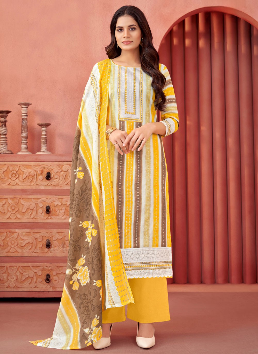 Cotton Salwar Suit - T3127