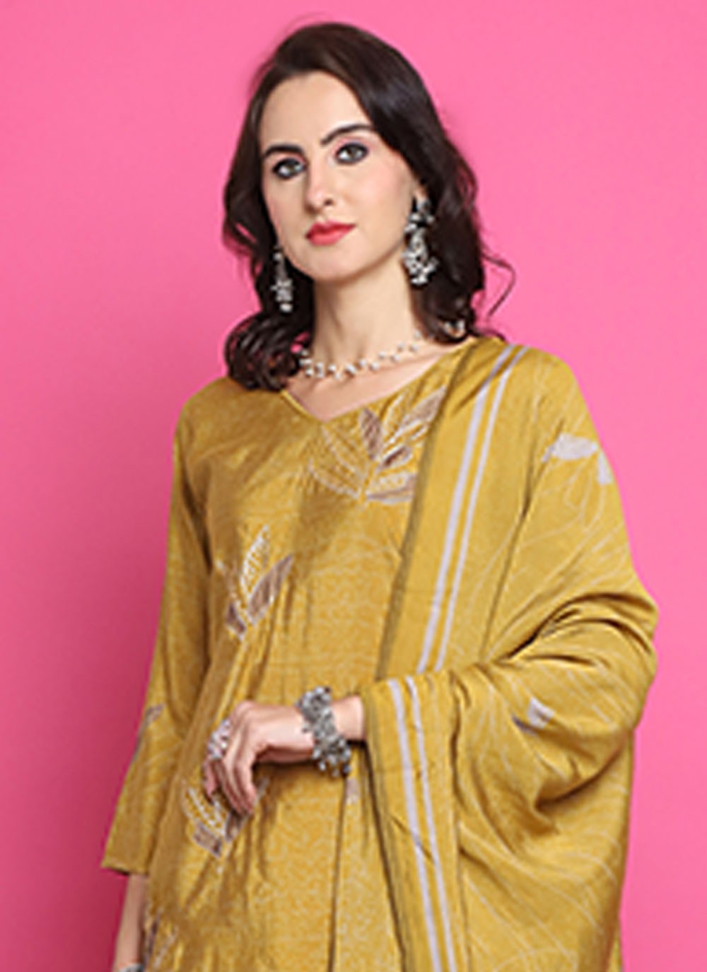 Muslin Salwar Suit - T3142