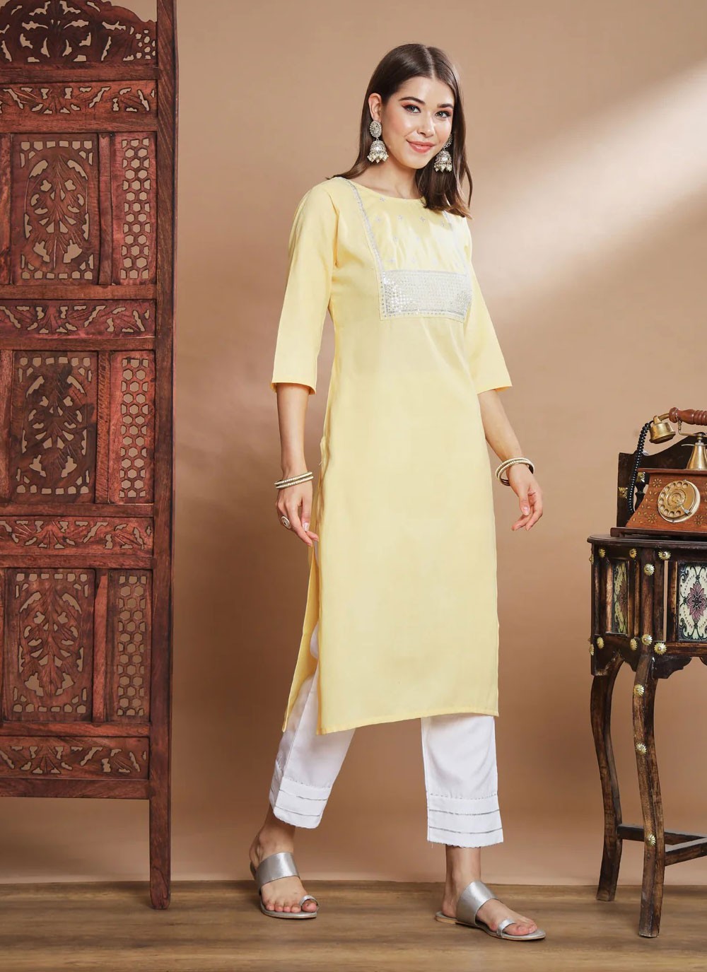 Cotton Salwar Suit - T1552