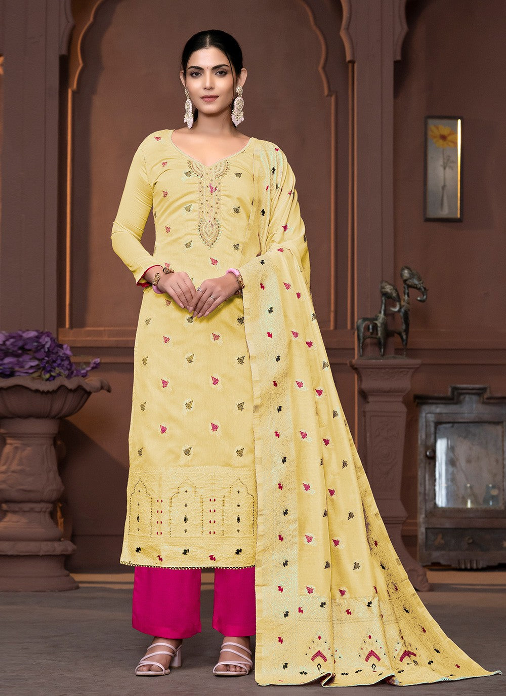 Modal Salwar Suit - T3445