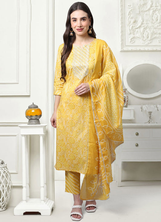 Cotton Pant Style Suit - T1741