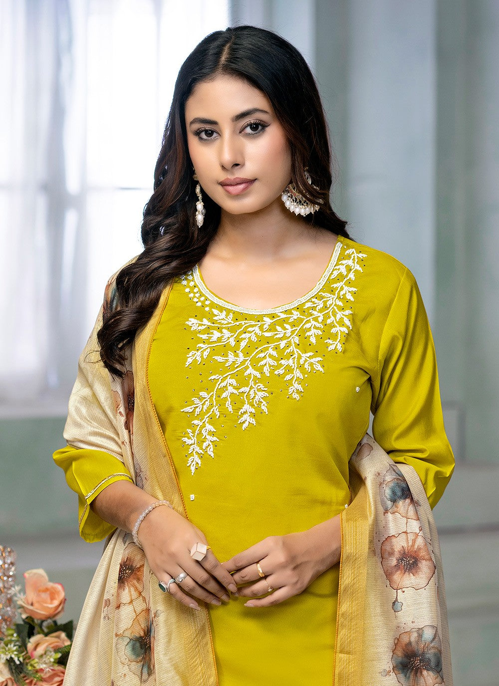 Cotton , Rayon Salwar Suit - T3074