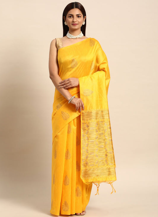 Woven Handloom Silk Saree - S11871