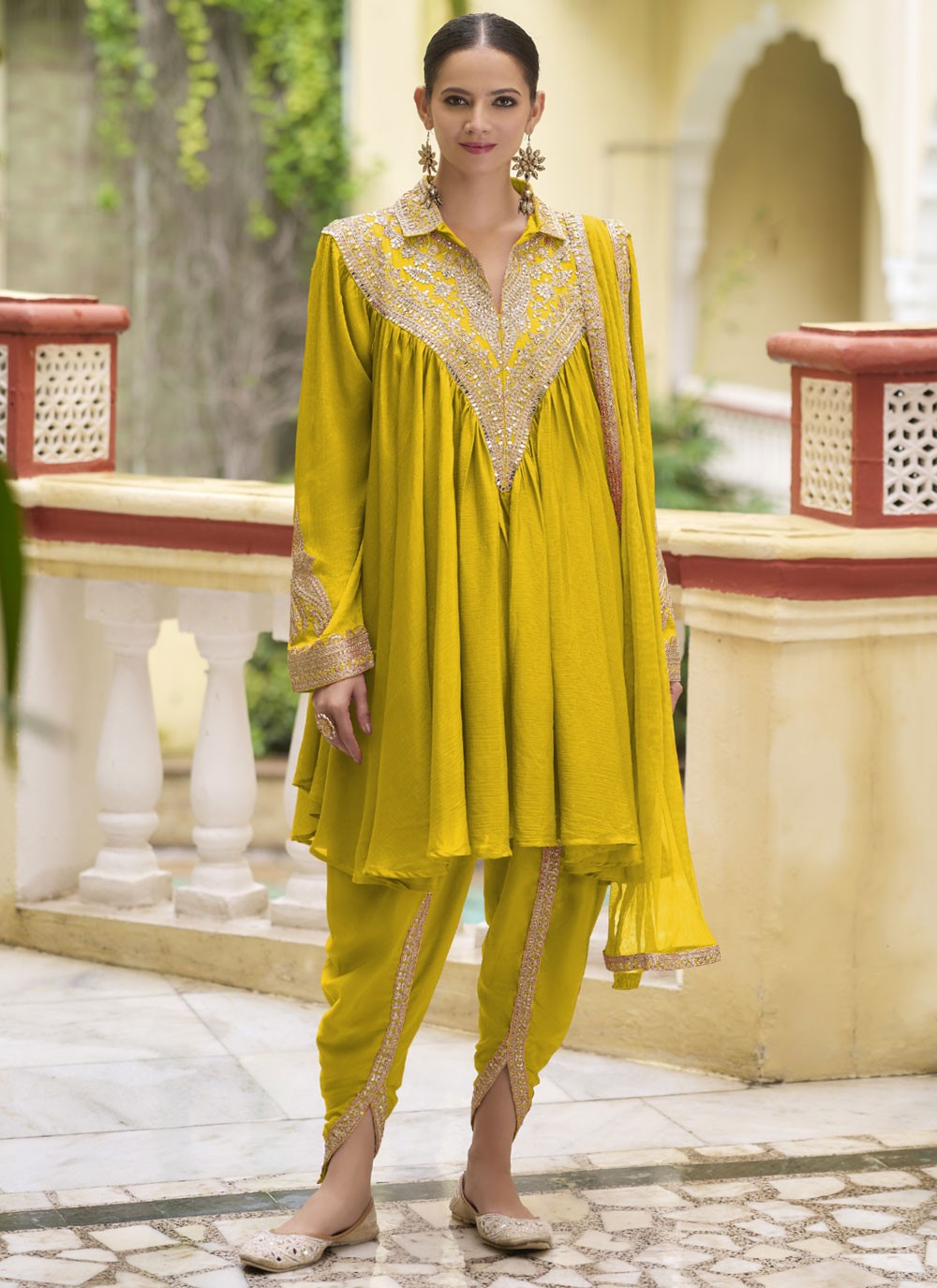 Chinon Salwar Suit - T4019