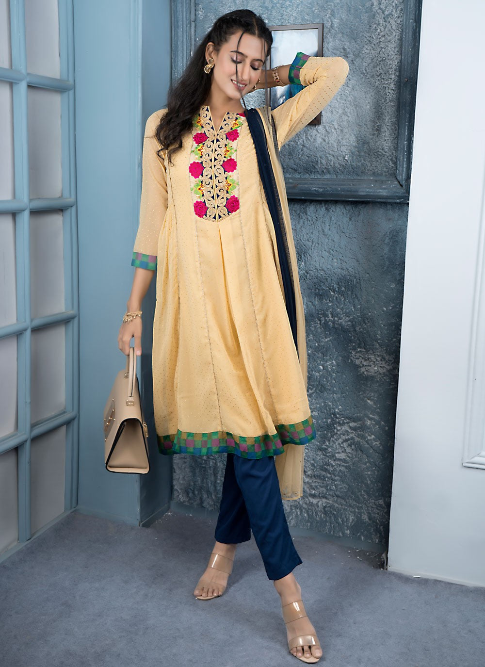 Georgette Salwar Suit - T3918