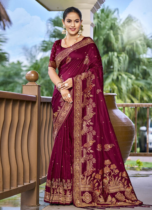 Trendy Zari Silk Saree - S9926