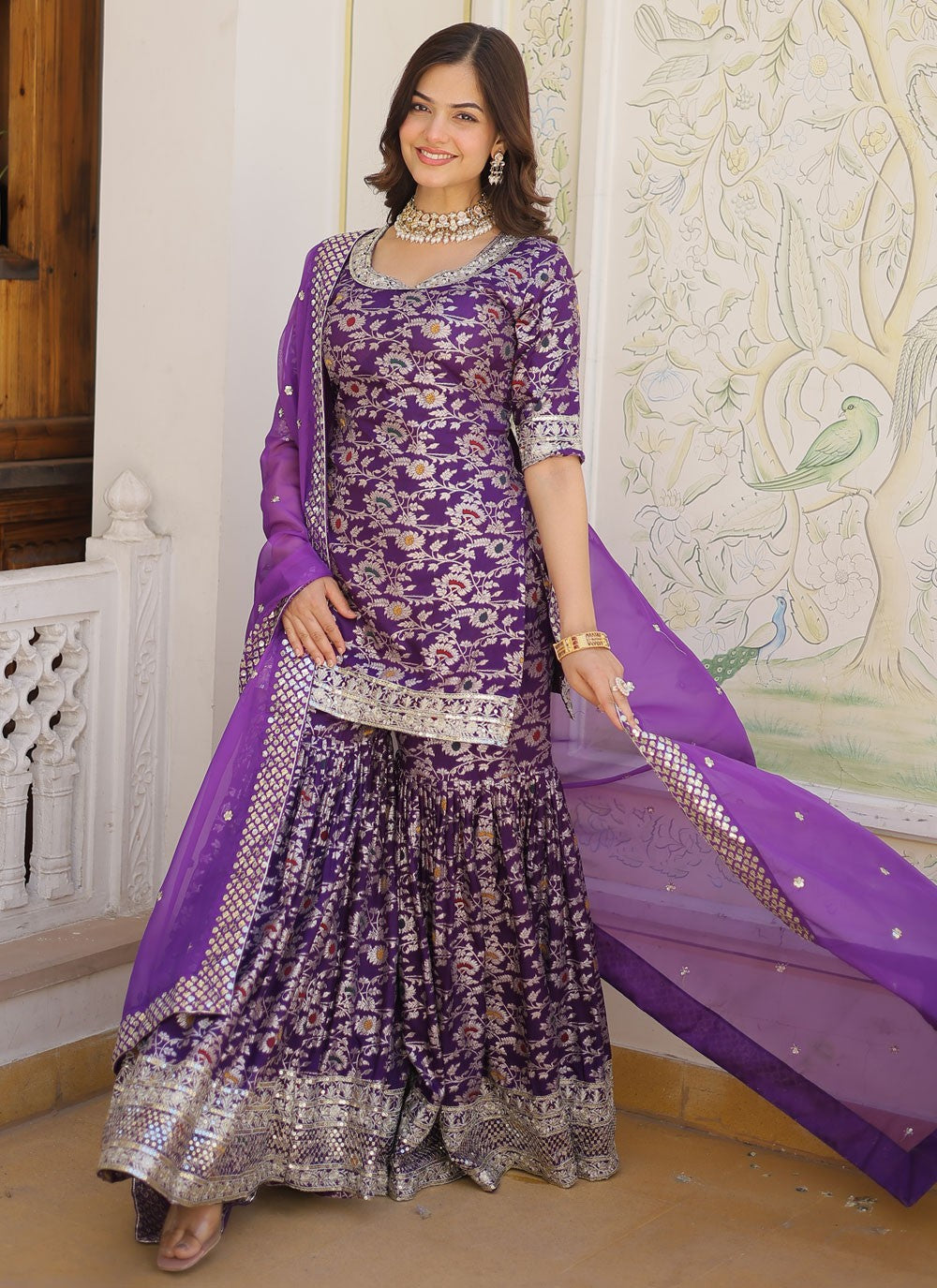 Viscose Salwar Suit - T2764